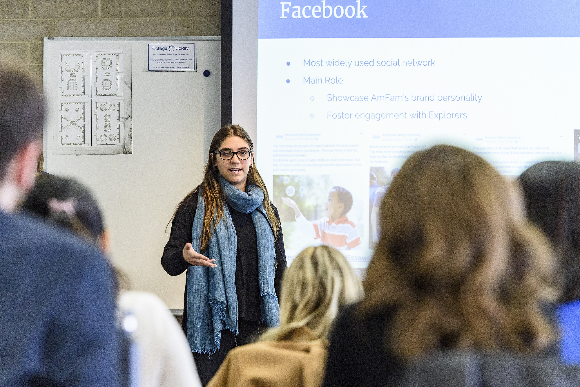 american family gives students taste of real-world business