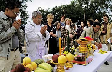 Photo of the groundbreaking ceremony