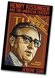 Cover of Suri’s book on Kissinger