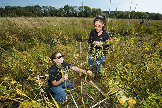 Photo of students at Green Prairie