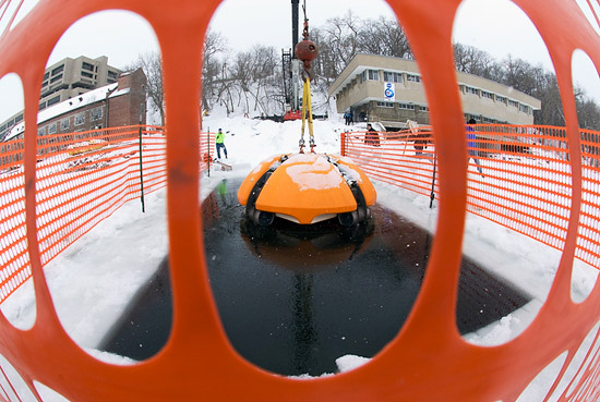 Photo of submersible