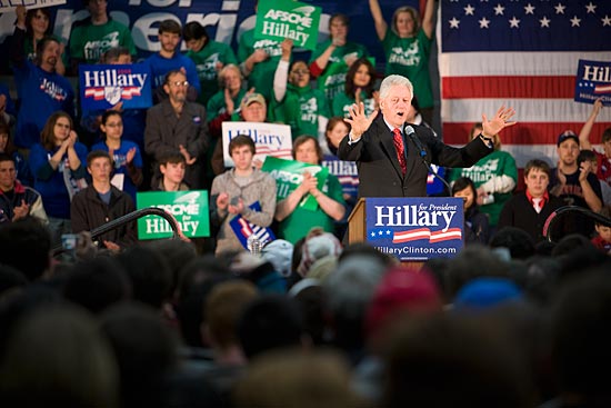 Photo of former president Bill Clinton