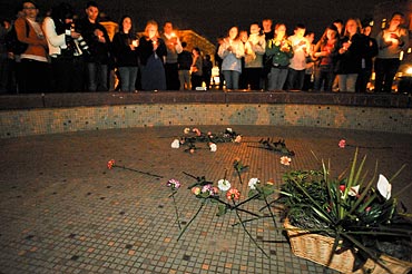 Photo from Zimmermann vigil