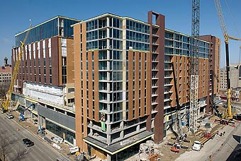 University Square construction project