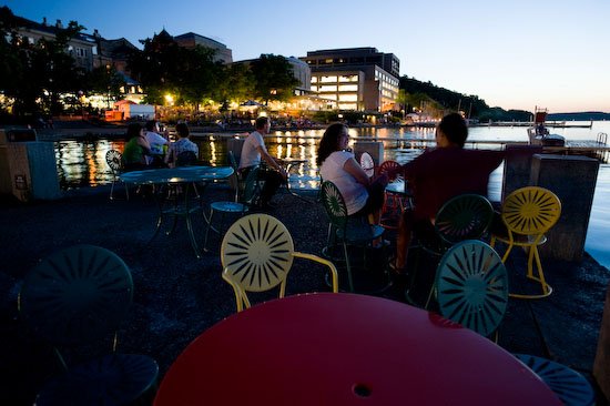 Photo of people on Terrace