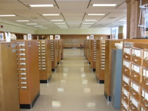 Photo: Card catalogs