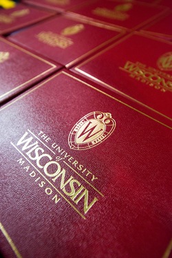 Photo: Diploma covers