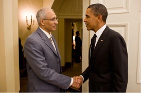 Photo: Hendrson at White House