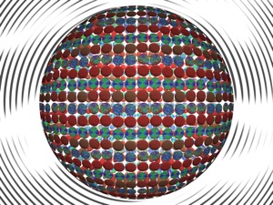 Photo: Liquid crystal image