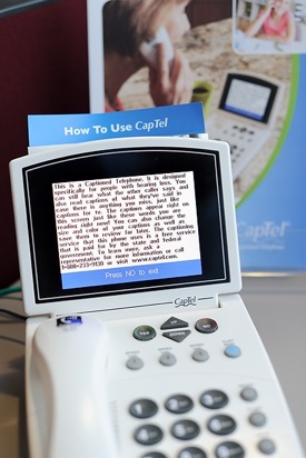 Photo: CapTel product