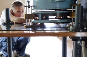 Photo: Telescope cleaning