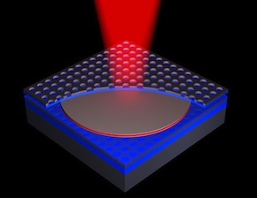 Photo: Photonic crystal