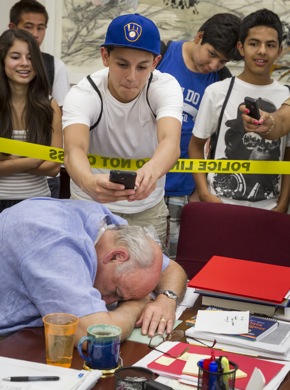 Photo: "Crime" scene