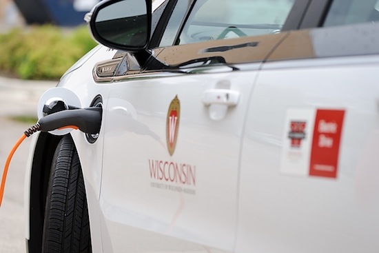 Photo: Chevy Volt in UW car fleet