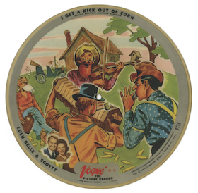 Photo: Yiddish 78 rpm record