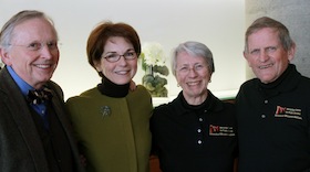 Photo: the Gulbrandsens and Morgridges