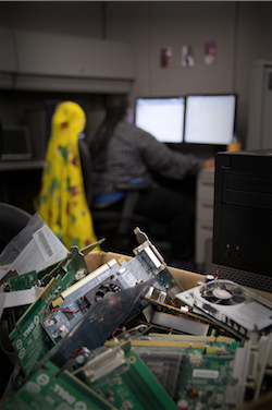 Photo: computer parts