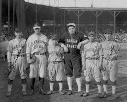 Photo: Baseball players, 1927