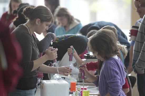 Photo: Children at science fest