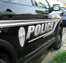 Photo: new UW police car with badge