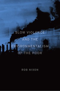 Graphic: cover of book "Slow Violence"