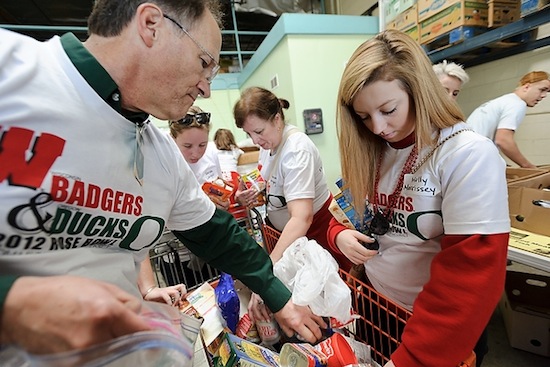 Photo: 2011 Rose Bowl service project