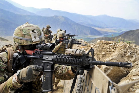 Photo: soldiers in Afghanistan
