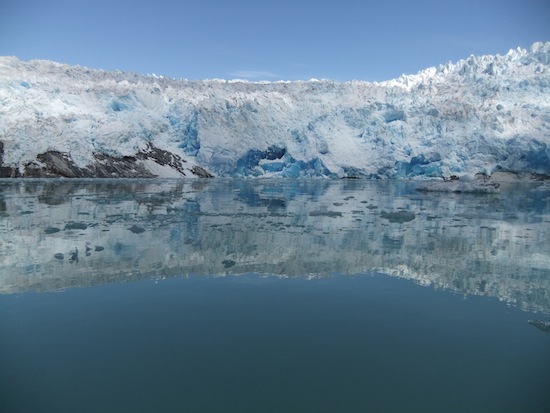 Photo: melting ice sheet in Greenland