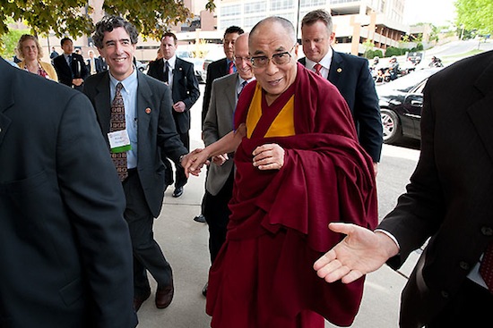 Photo: the Dalai Lama