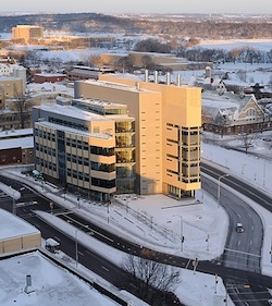 Photo: exterior of Wisconsin Energy institute