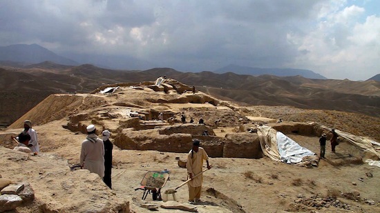 Photo: Mes Aynak archaeological site