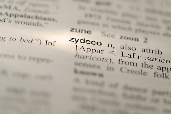 Photo: definition of zydeco
