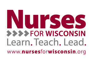 Nourses for Wisconsin logo