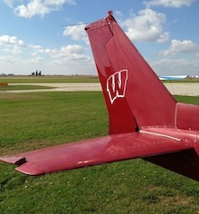 Badger Aviators tail