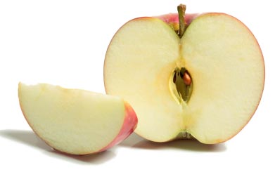 Photo of sliced apple
