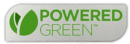 Powred Green logo