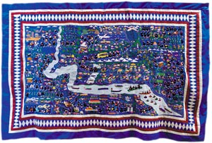Image of Hmong tapestry