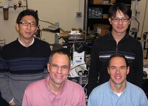 Photos of the members of Ediger’s Wisconsin research team.