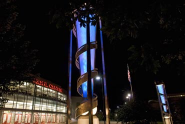 Kohl Center light sculpture